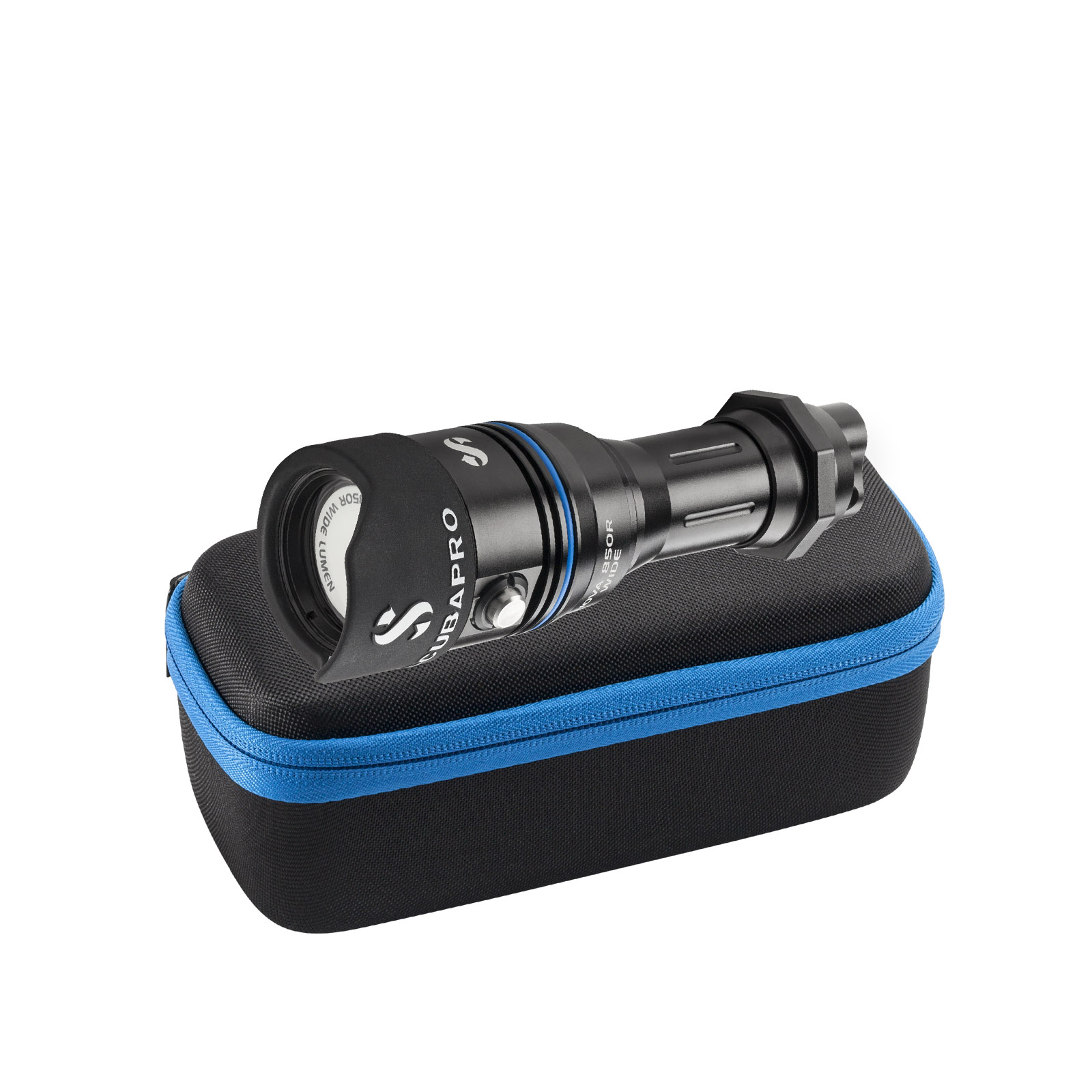 Scubapro Nova Light 850R Wide Lampe mit Akku und Ladegerät 80° Floot