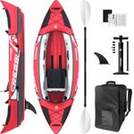 Cressi Namaka Single Seat Ikayak Set – Aufblasbares Kajak 8‘2‘‘ Mit 3 Luftkammern & Verstellbarem Sitz – Inkl. Zubehör – Rot – Perfekt Für Einsteiger Cressi Namaka Single Seat Ikayak Set – Aufblasbares Kajak 8‘2‘‘ Mit 3 Luftkammern & Verstellbarem Sitz – Inkl. Zubehör – Rot – Perfekt Für Einsteiger