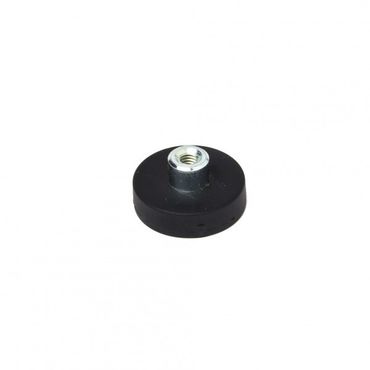 GUMMIERTES MAGNET SYSTEM 43x6 mm BUCHSE UND INNENGEWINDE M4 GEWINDE BUCHSE GUMMIERTES MAGNET SYSTEM 43x6 mm BUCHSE UND INNENGEWINDE M4 GEWINDE BUCHSE