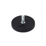 GUMMIERTES MAGNETSYSTEM 88x8.5 mm MIT INNENGEWINDE M6 MAGNET IM KUNSTSTOFFMANTEL 