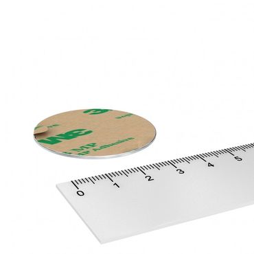 Haftgrund selbstklebend 40x1 mm mit 3M Doppelklebeband