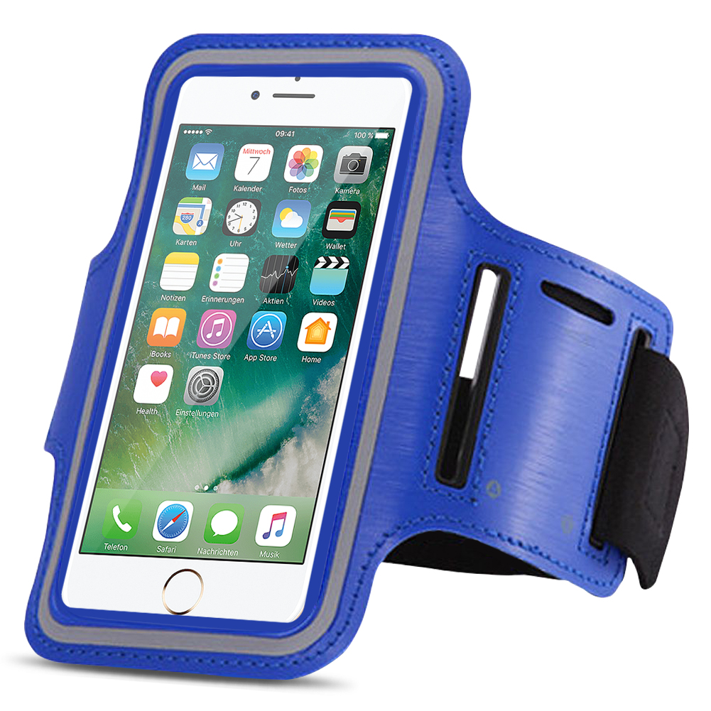 Jogging Tasche Für Handy Und Schlüssel Apple iPhone 8 Jogging Tasche Handy Hülle Sportarmband Fitnesstasche