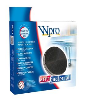 Wpro Antibakterieller Aktivkohlefilter FAC529, 481281718552, Typ F196 484000008674