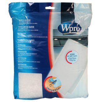 Wpro universal Fettfilter 484000008523 UGF016 für Dunstabzugshauben 