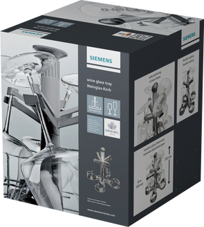 Siemens Gläserhalter für 4 Langstielgläser 791040-SZ73300