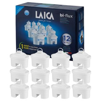 LAICA bi-flux Filterkartuschen F12MES0 12er Pack