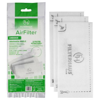 Filterhaus AirFilter OMI004 ersetzen Miele Air Clean SF-SAC 20/30 3944711