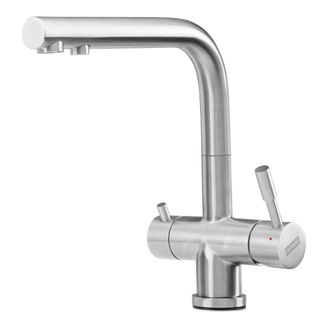 Franke Atlas Clear 120.0179.978 Edelstahl Wasserhahn 3 Wege