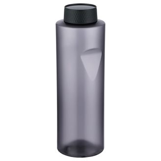 Premium Trinkflasche frosted grau 0,8L aus Tritan, Sport Trink Flasche Wasserflasche BPA frei