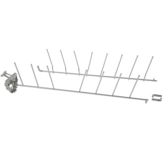 Bosch Siemens Neff Klappstachel Unterkorb vorne silber 11004956