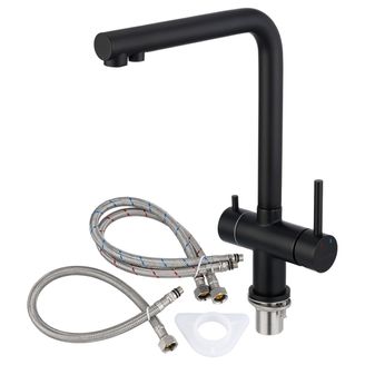 3 Wege Wasserhahn STUVI Black Edition