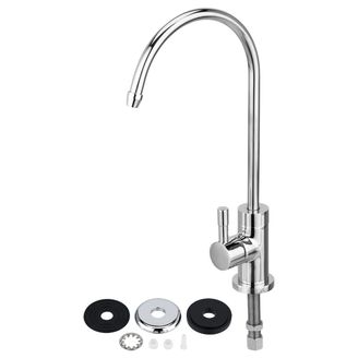 Wasserhahn American Style Chrom mit Drehgriff