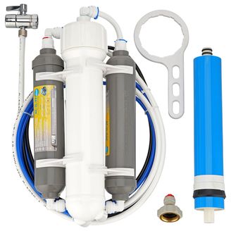 RO3 Mobile Umkehr Osmose Anlage 3 Stufig 200 GPD