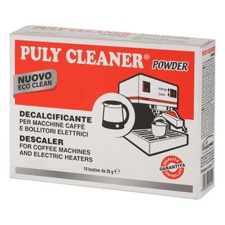 Puly Cleaner Entkalker für Kaffeemaschinen und Wasserkocher 10 x 25g