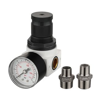 Filtronix regelbarer Druckminderer mit Manometer