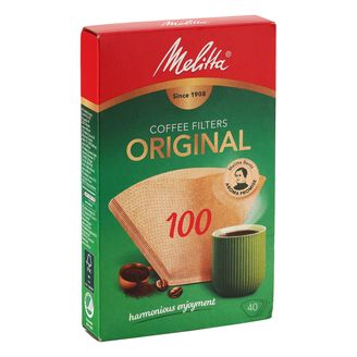Melitta Filtertüten 100 naturbraun 40 Stück