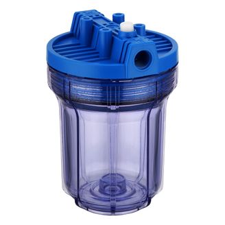 AQUA Filtergehäuse Wasserfilter Gehäuse 5 Zoll klar