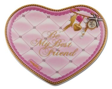 Little Diva Kissen Herzform Cupcake 27x30 cm