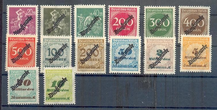 DR-DIENST 75-88 SATZ ODER EINZELWERTE** MNH POSTFRISCH (M0151_69570 - Bild 3 von 17