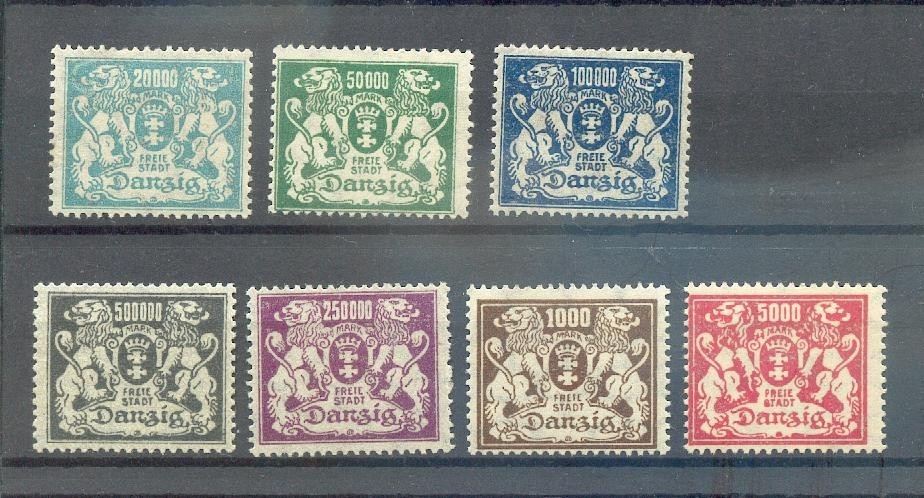 Gdansk 151-157 JUEGO O VALORES INDIVIDUALES ** MNH NUEVO (M0208_70748 - Imagen 3 de 9