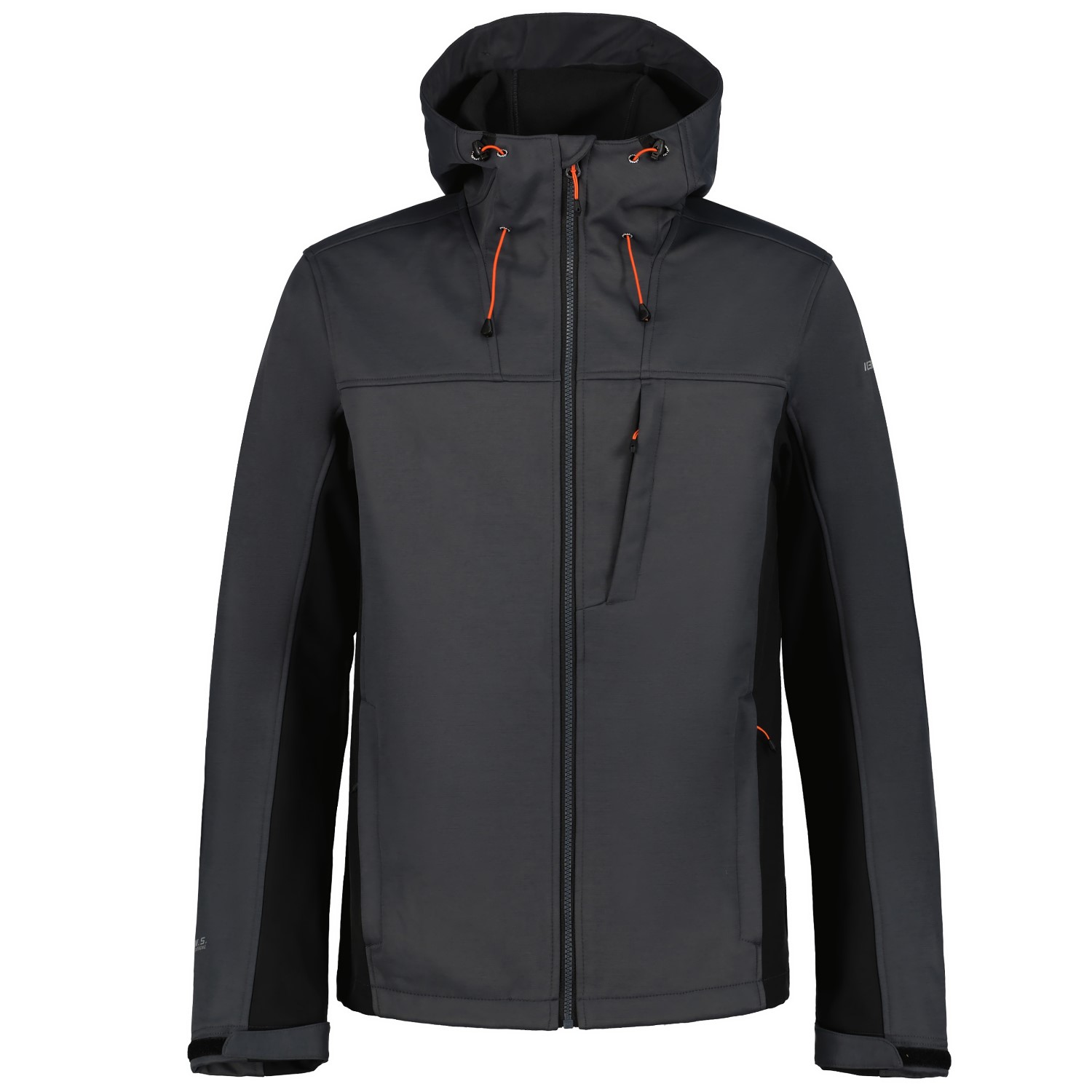 Icepeak Bazine Softshelljacke für Herren mit Kapuze und