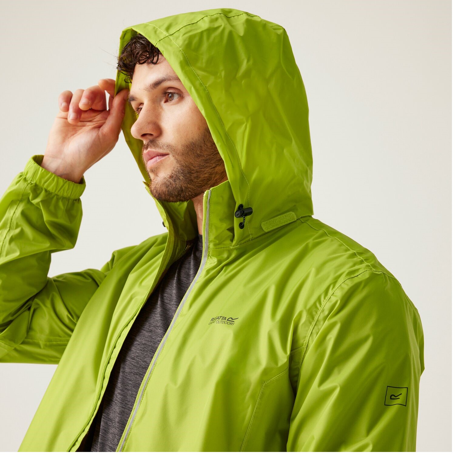 Green 4eh Regenjacke Von Regatta Regatta Lyle IV Regenjacke