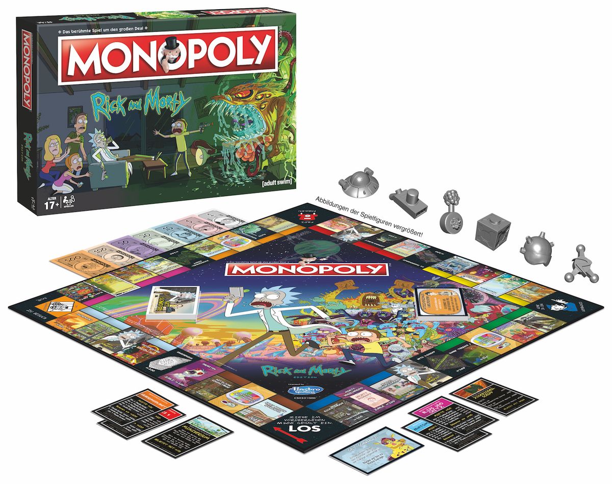 Rick And Morty Monopoly Deutsch Rick And Morty Monopoly Deutsch