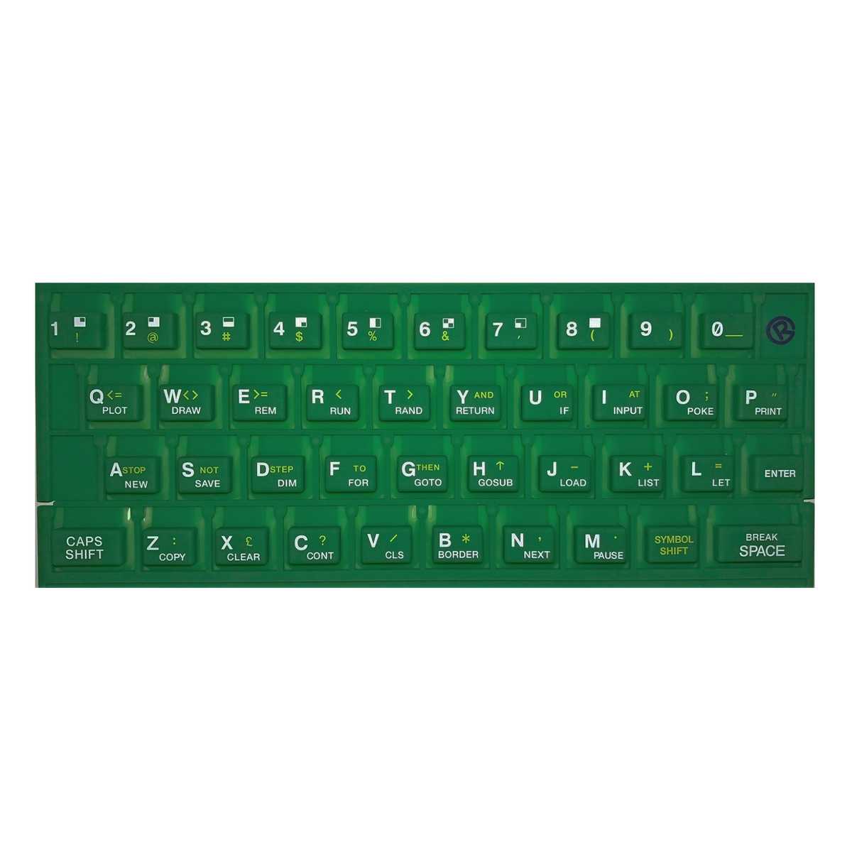 Rubber keyboard mat for ZX Spectrum 16k / 48k