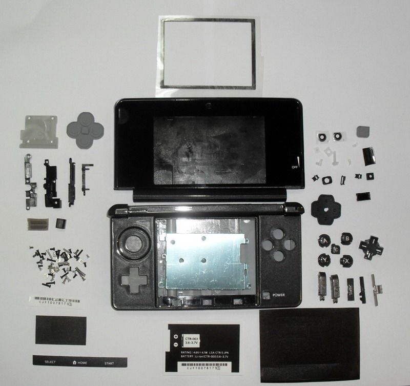 芸能人愛用アイテム特集 Shell Housing Replacement Full compatible 3DS Nintendo to Nintendo Switch