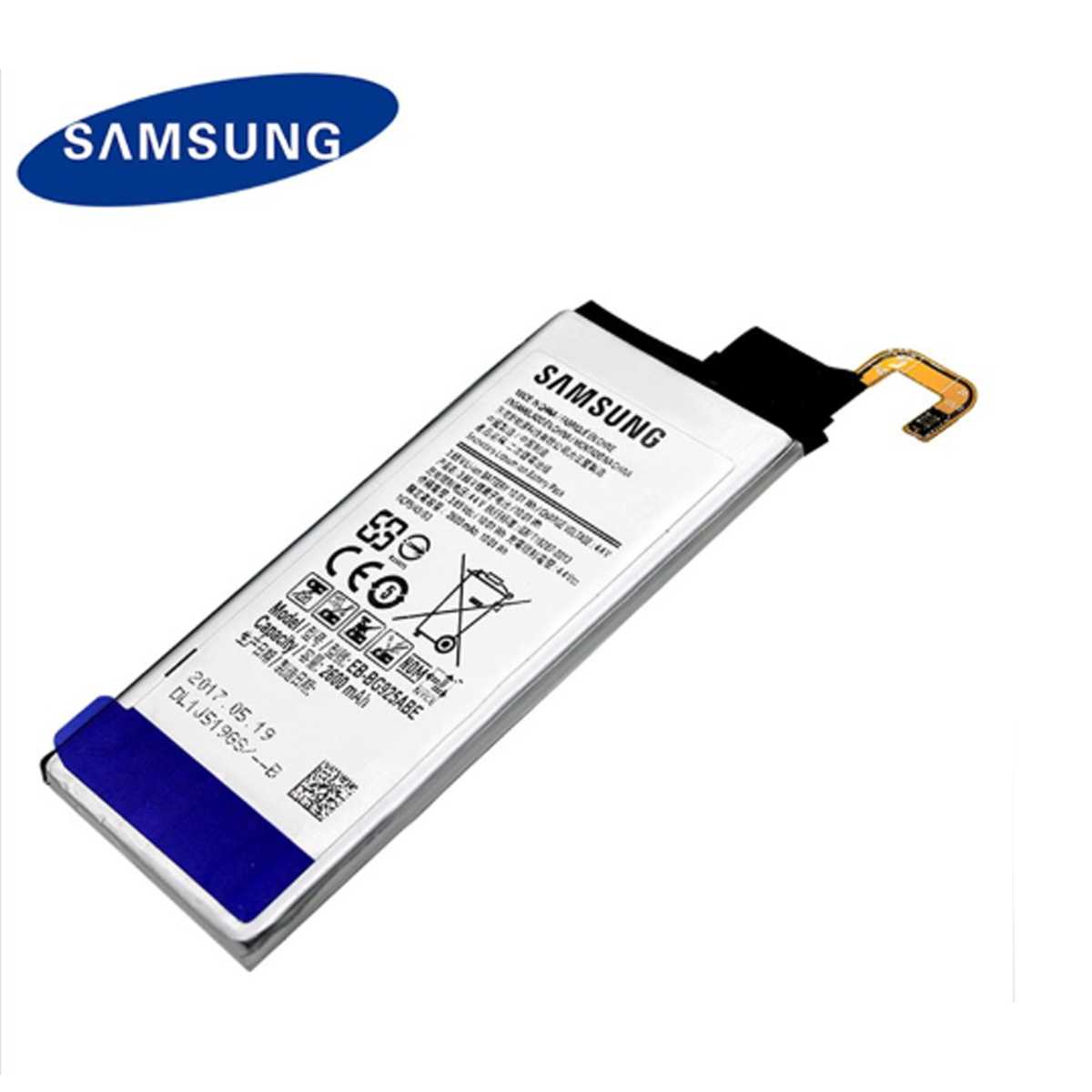 Original Samsung Galaxy S6 Edge G925 Akku Batterie EB-BG925ABE (2600mAh ...