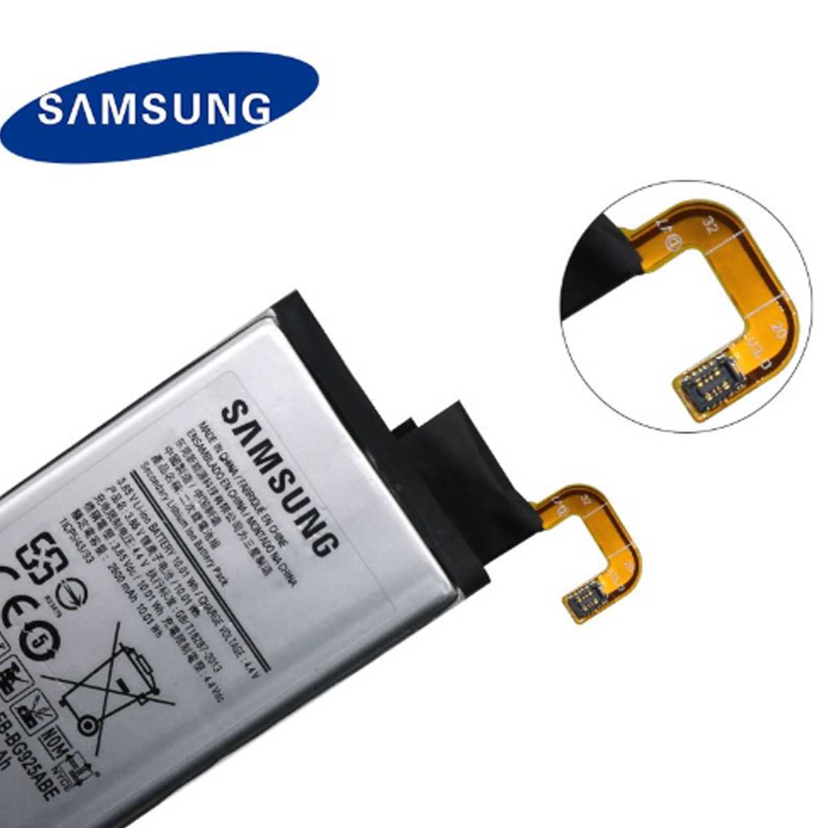 Original Samsung Galaxy S6 Edge G925 Akku Batterie EB-BG925ABE (2600mAh ...