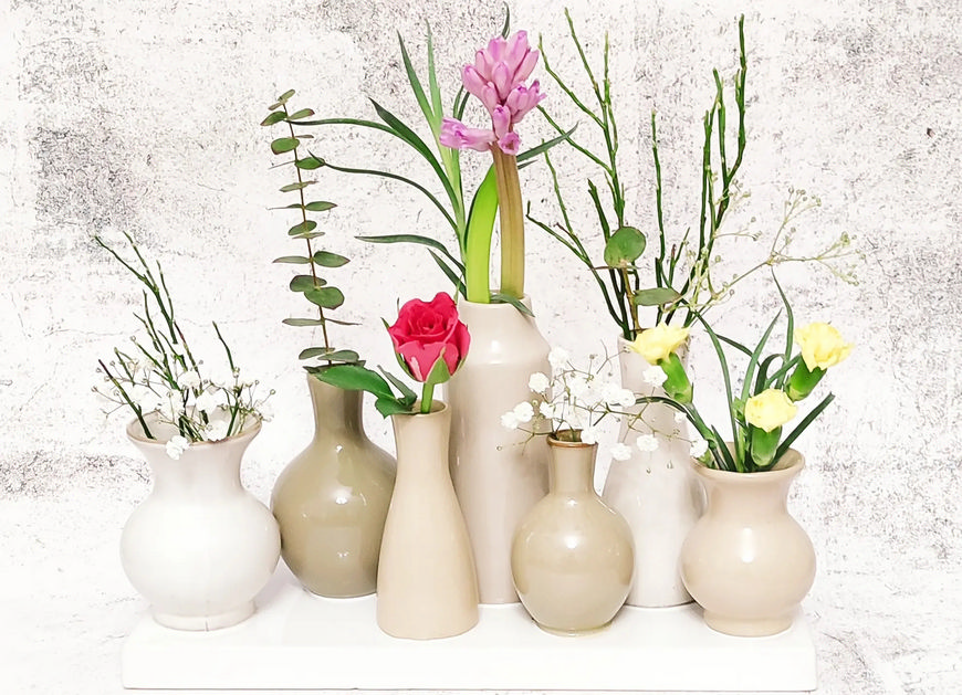 Neu im Sortiment: Mini-Vasen von Spang!
