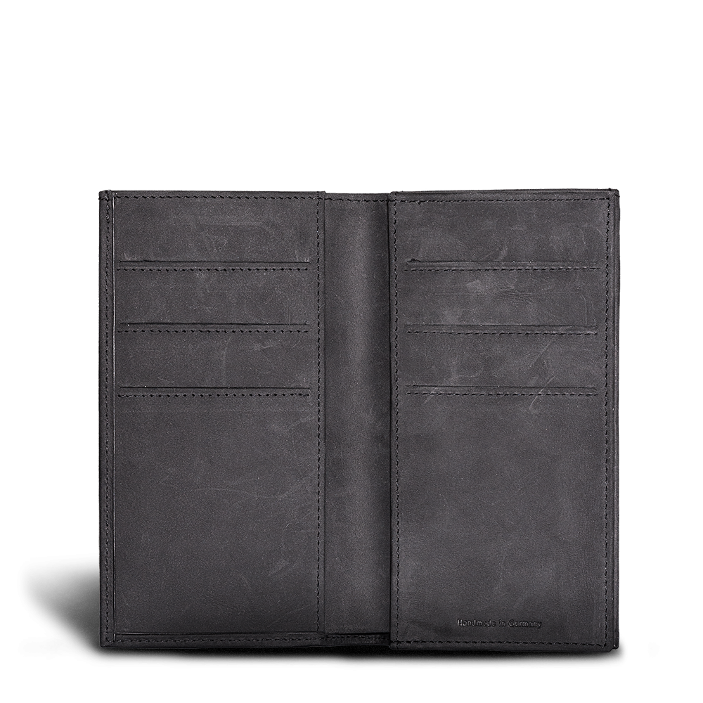LUCA iPhone 6 wallet - nubuck black 4