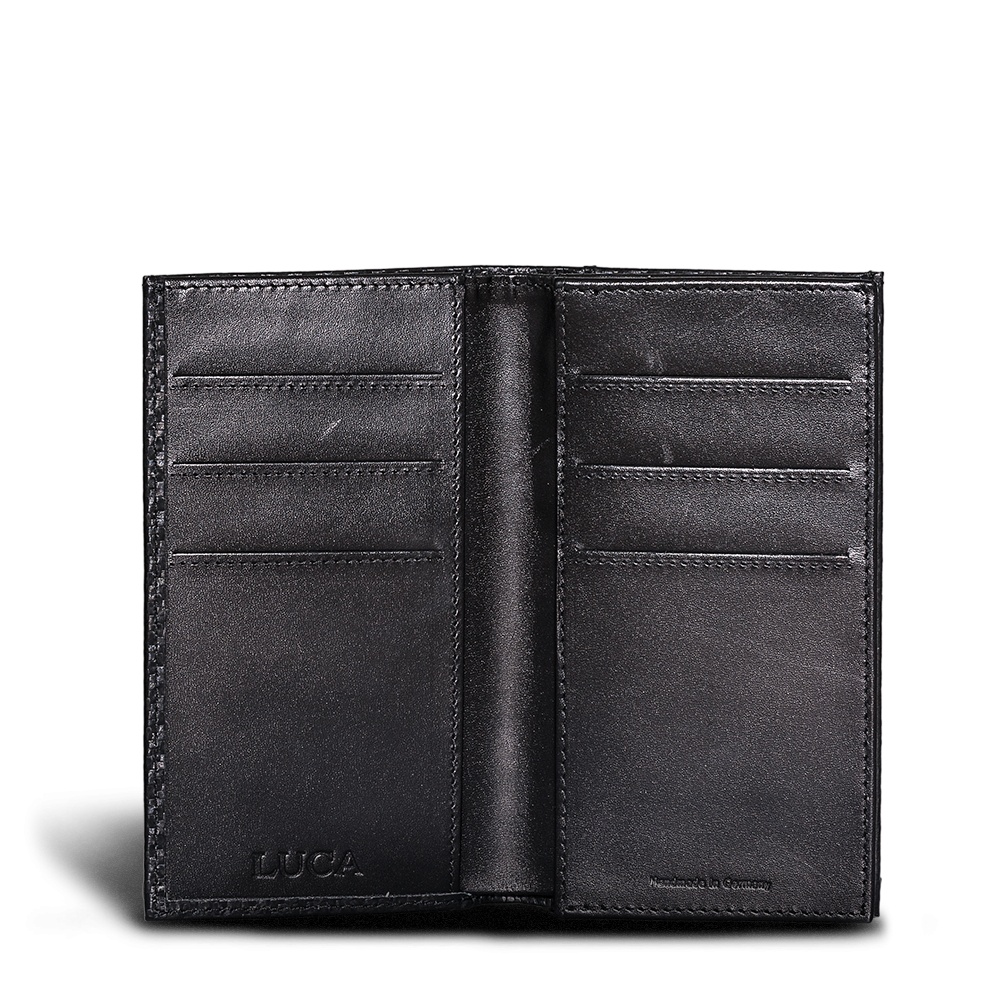 LUCA iPhone 6 wallet - carbon-look 4