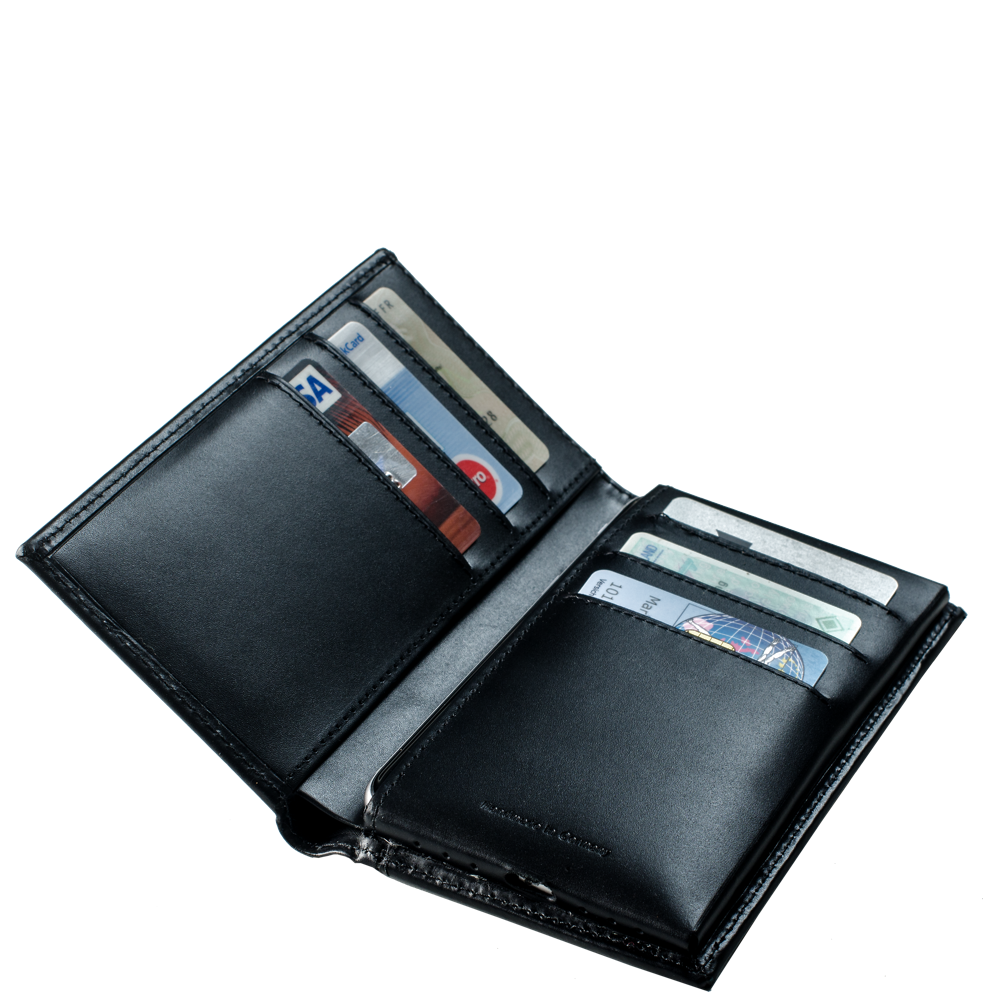 LUCA iPhone 6 wallet - carbon-look 5
