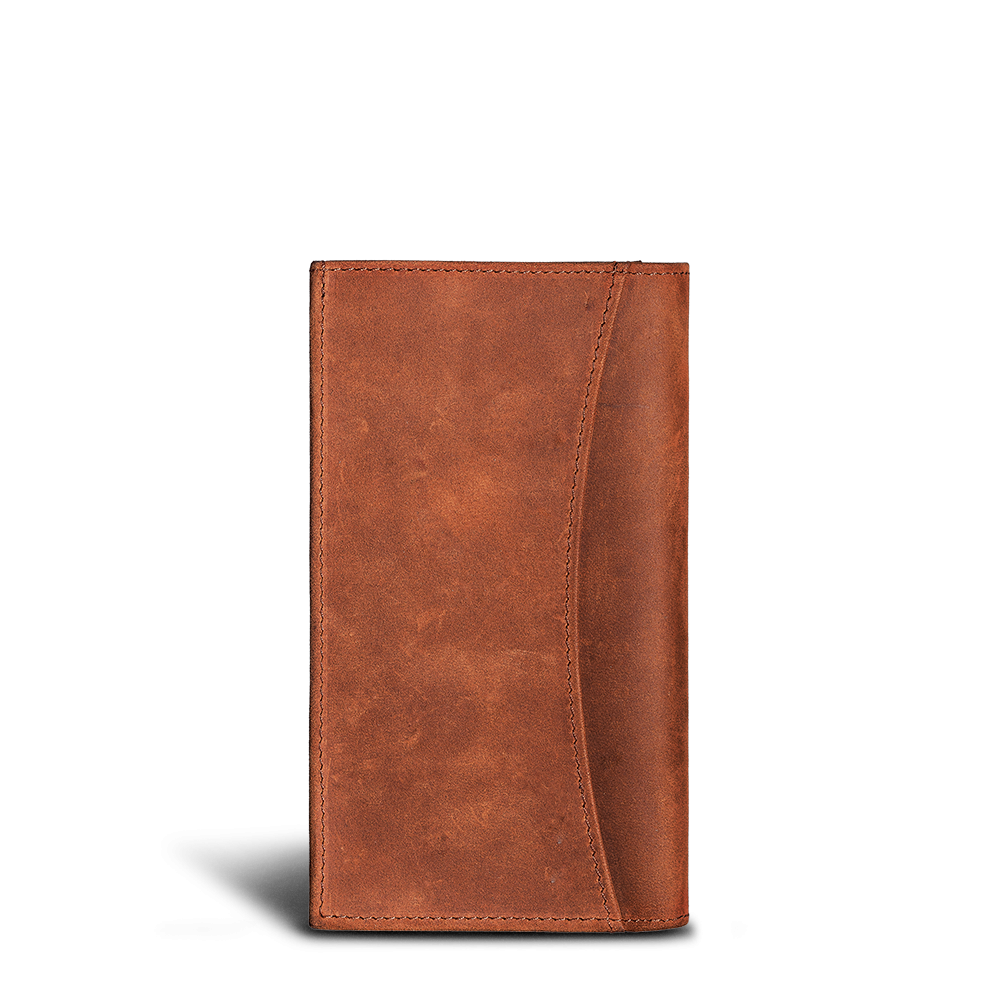 LUCA iPhone X / Xs Etui - Nubuk Antique Brown 3