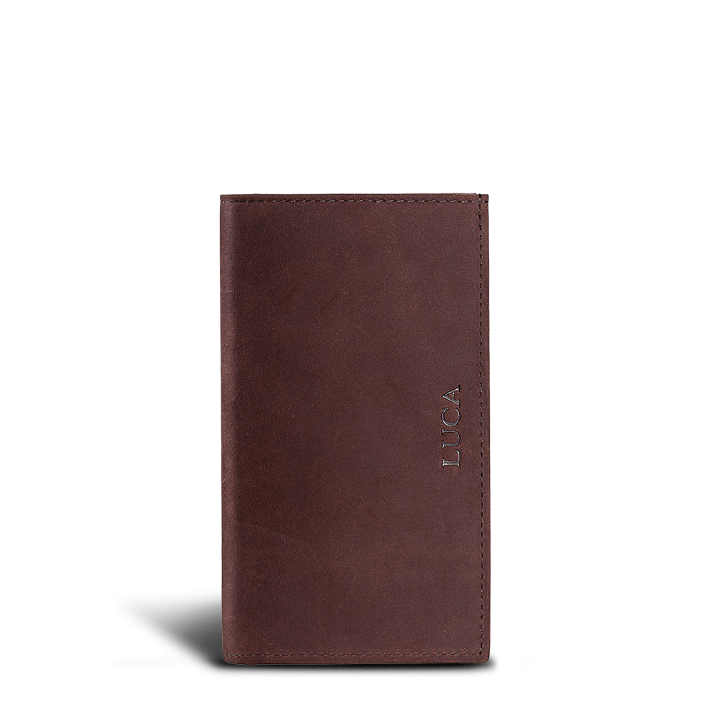 LUCA iPhone 8 Etui - Nubuk Vintage Choco 2