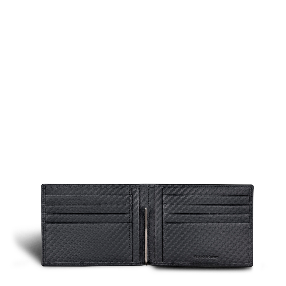 Slim Clip Wallet - Carbon 1