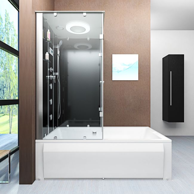 Paket Acquavapore Dtp50 A301r Wanne Duschtempel Badewanne Dusche