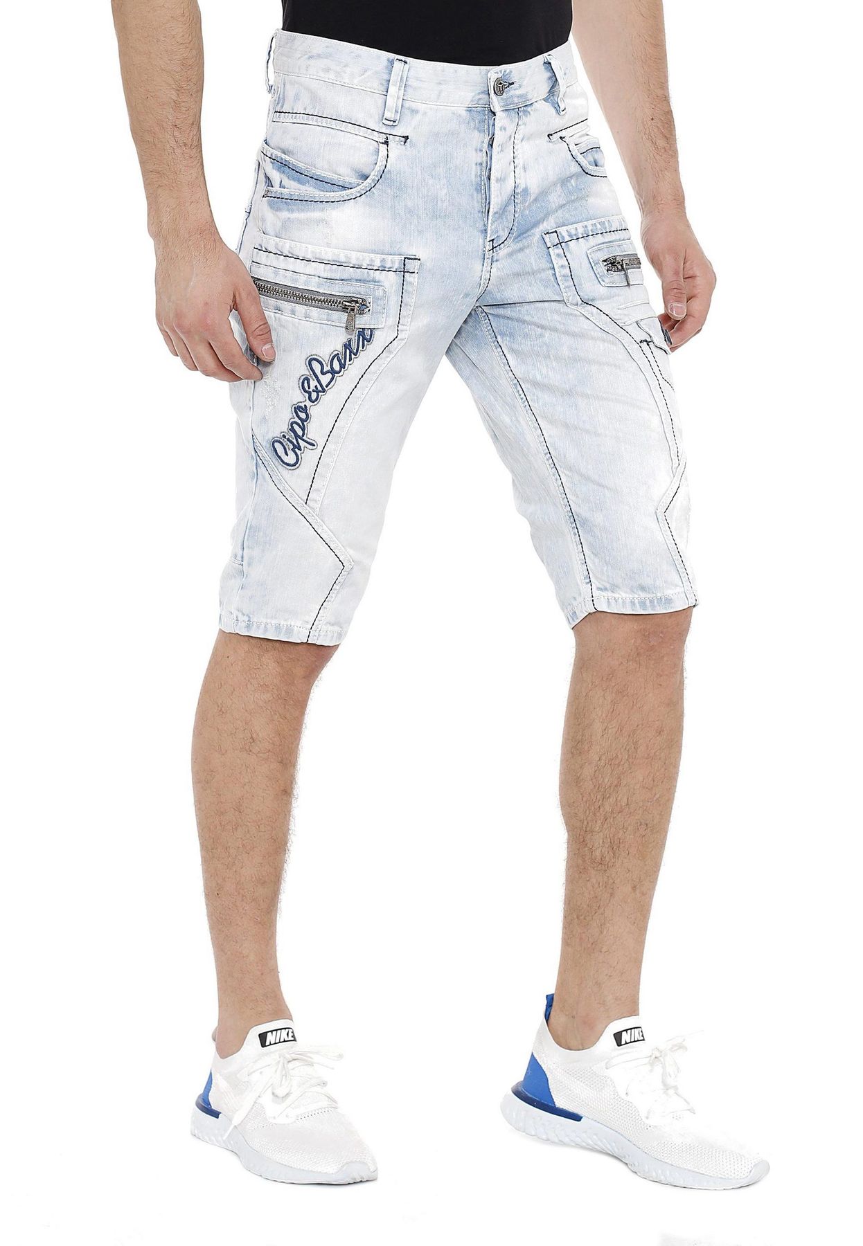 CIPO & Baxx Herren Denim Shorts CK131 Jeanshorts CIPO & Baxx Herren Denim Shorts CK131 Jeanshorts