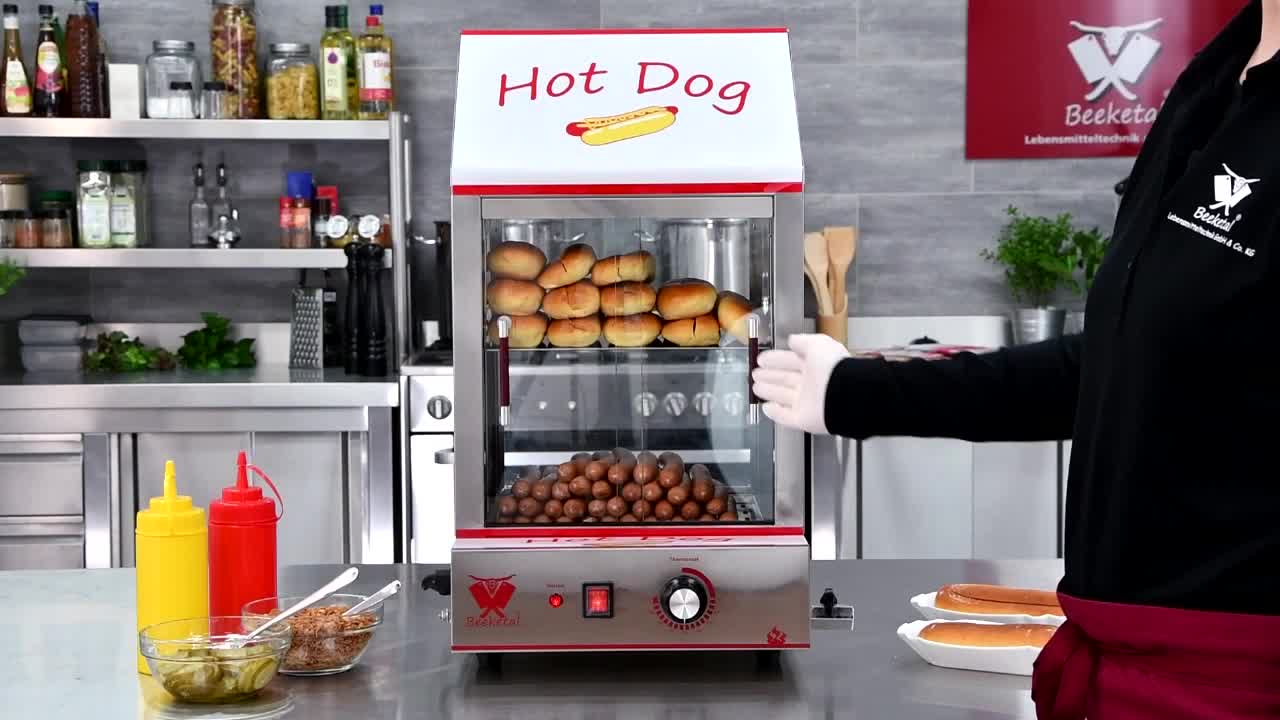 Beeketal Hot Dog Steamer