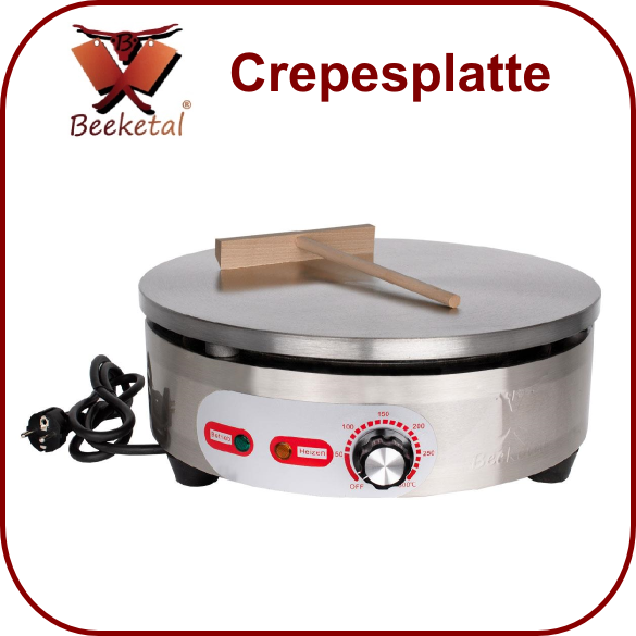 Beeketal Gastro Crepes Plate Crepesmaker BC40-1R
