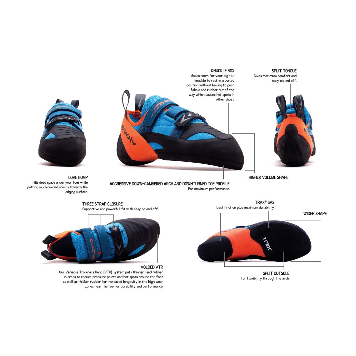 Evolv Shaman Unisex Kletterschuh Evolv Shaman Unisex Kletterschuh