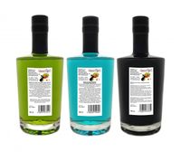 Absinth Trio Grün Blau Schwarz  Mit max. erlaubtem Thujon 35mg/L 55%Vol  