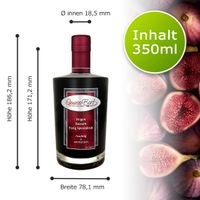 Feigen Balsam - Essig Spezialität 5% Säure balsamartig fruchtig & mild
