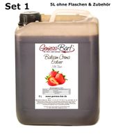 Balsamico Creme Erdbeere 5L Mit original Crema di Aceto Balsamico di Modena IGP  