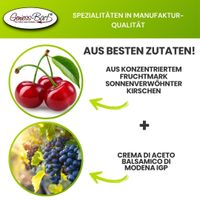 Balsamico Creme Kirsch 5L Mit orig. Crema di Aceto Balsamico di Modena IGP.  