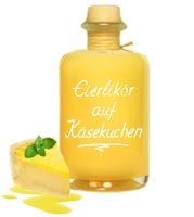 Eierlikör auf Käsekuchen 0,7L - schmeckt nach mehr! Sahnige Likör Spezialität 20% Vol. Amazon/Ebay