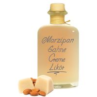 Marzipan Sahne Creme Likör - ein Traum von Mandeln und Sahnecreme 16% Vol.