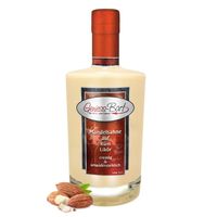 Mandel auf Rum Likör 0,5L Cremig & herrlicher Duft nach gerösteten Mandeln & Rum 18% Vol